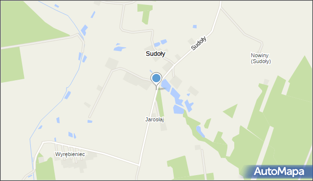 Sudoły, Sudoły, mapa Sudoły