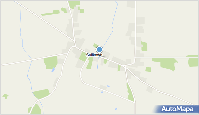 Sulikowo gmina Barwice, Sulikowo, mapa Sulikowo gmina Barwice