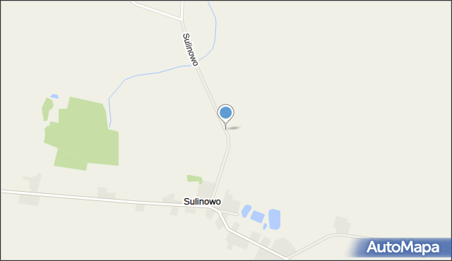 Sulinowo, Sulinowo, mapa Sulinowo