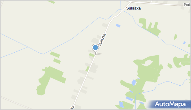 Suliszka, Suliszka, mapa Suliszka