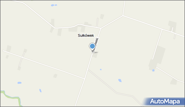 Sułkówek, Sułkówek, mapa Sułkówek