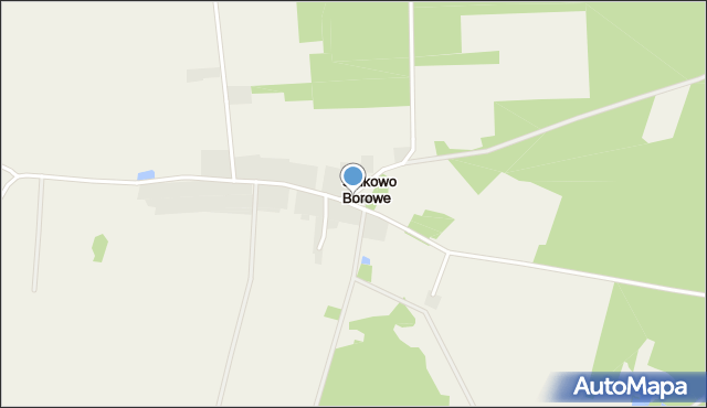 Sułkowo Borowe, Sułkowo Borowe, mapa Sułkowo Borowe