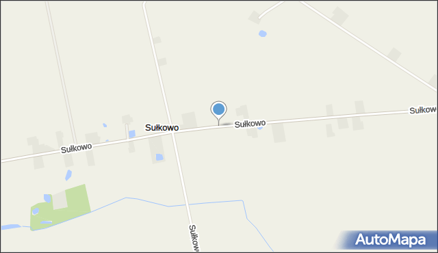 Sułkowo gmina Lubraniec, Sułkowo, mapa Sułkowo gmina Lubraniec