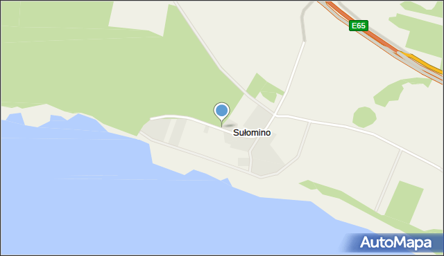 Sułomino, Sułomino, mapa Sułomino
