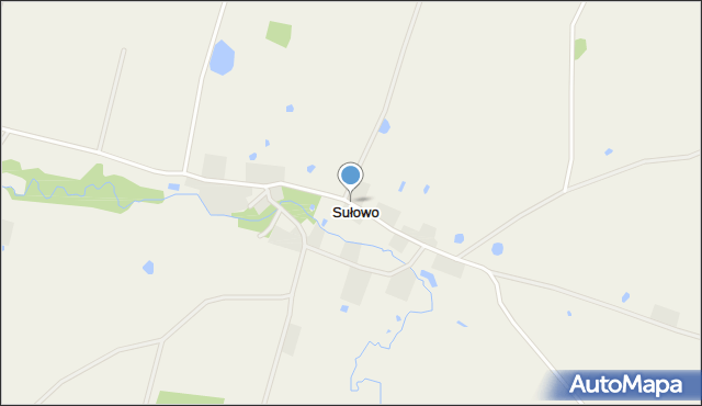 Sułowo gmina Bisztynek, Sułowo, mapa Sułowo gmina Bisztynek