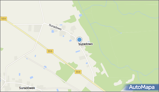 Suradowo, Suradowo, mapa Suradowo