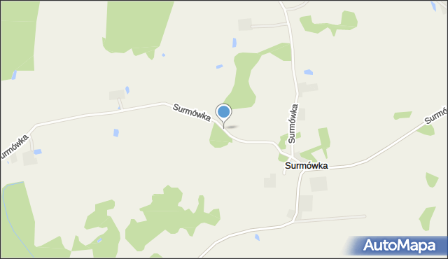 Surmówka, Surmówka, mapa Surmówka