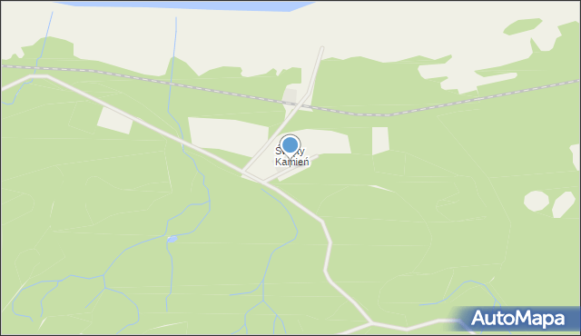 Chojnowo gmina Tolkmicko, Święty Kamień, mapa Chojnowo gmina Tolkmicko