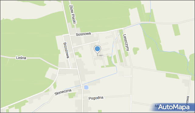 Dąbrówka powiat wołomiński, Świerkowa, mapa Dąbrówka powiat wołomiński