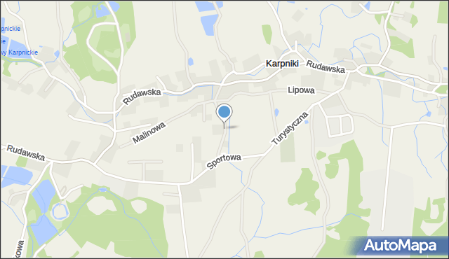 Karpniki gmina Mysłakowice, Świerkowa, mapa Karpniki gmina Mysłakowice