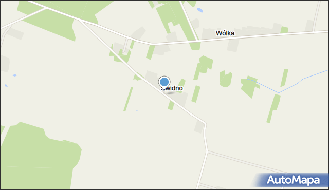 Świdno gmina Wierzbno, Świdno, mapa Świdno gmina Wierzbno