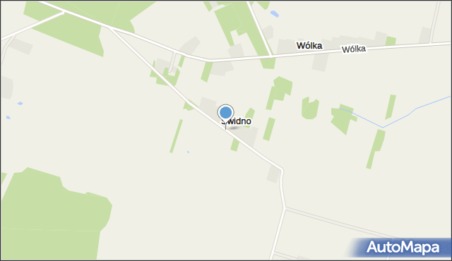 Świdno gmina Wierzbno, Świdno, mapa Świdno gmina Wierzbno