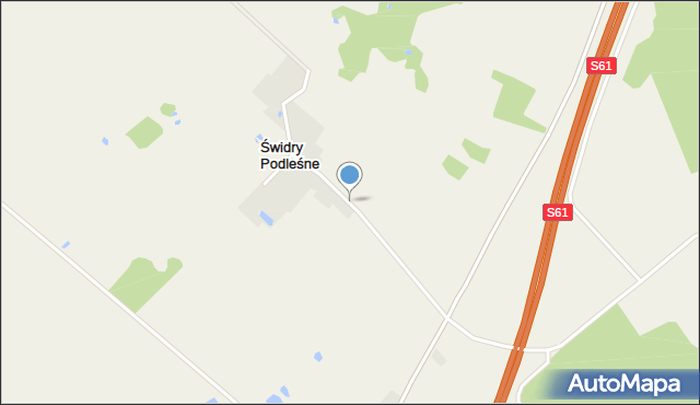 Świdry Podleśne, Świdry Podleśne, mapa Świdry Podleśne