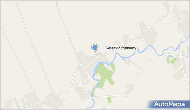 Święck-Strumiany, Święck-Strumiany, mapa Święck-Strumiany