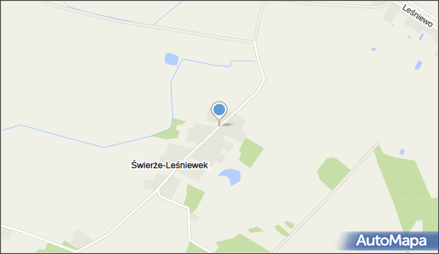 Świerże-Leśniewek, Świerże-Leśniewek, mapa Świerże-Leśniewek