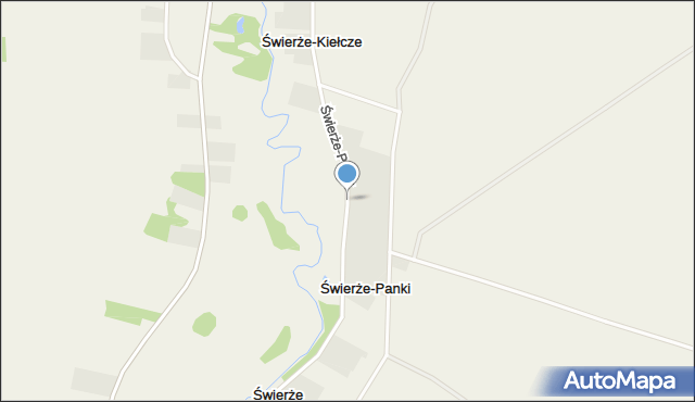 Świerże-Panki, Świerże-Panki, mapa Świerże-Panki