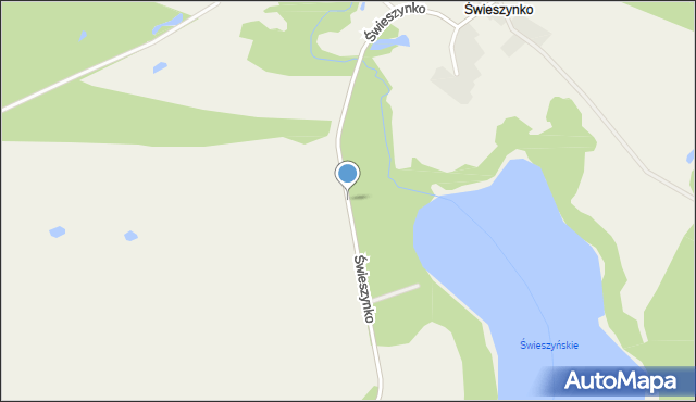 Świeszynko, Świeszynko, mapa Świeszynko