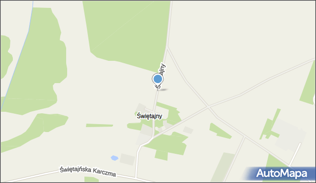 Świętajny, Świętajny, mapa Świętajny