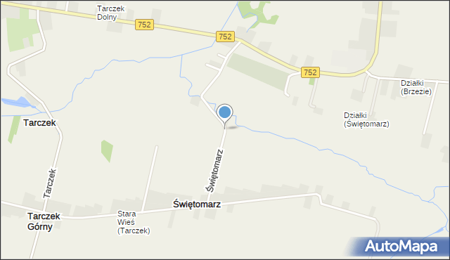 Świętomarz, Świętomarz, mapa Świętomarz