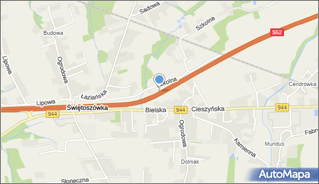 Świętoszówka, Świętoszówka, mapa Świętoszówka