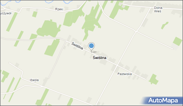 Świślina, Świślina, mapa Świślina