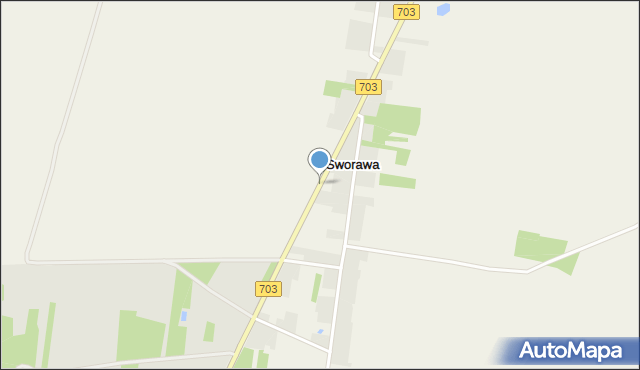 Sworawa, Sworawa, mapa Sworawa
