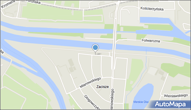 Wrocław, Świętochowskiego Aleksandra, mapa Wrocławia