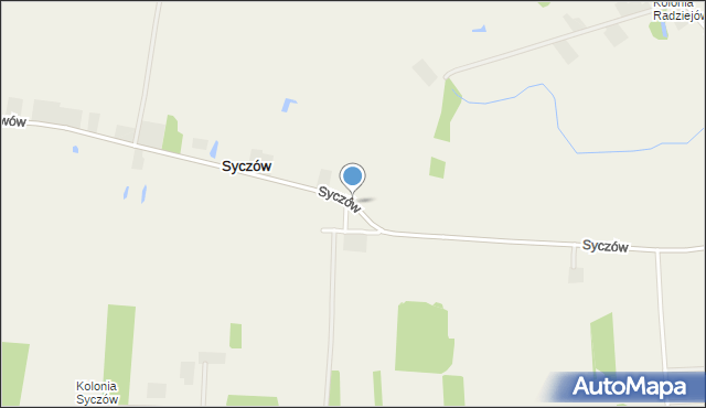 Syczów, Syczów, mapa Syczów