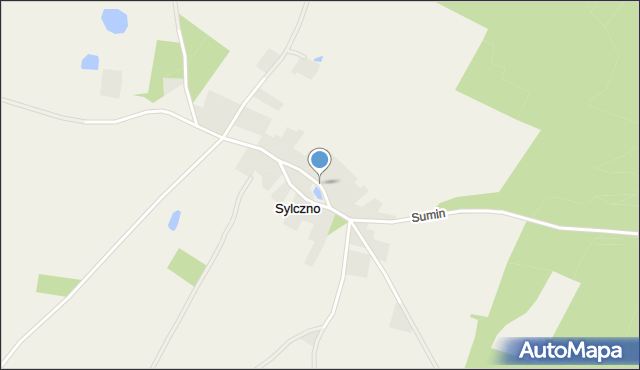 Sylczno, Sylczno, mapa Sylczno