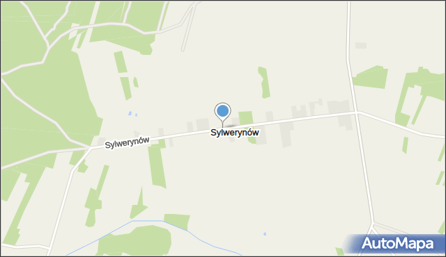 Sylwerynów, Sylwerynów, mapa Sylwerynów