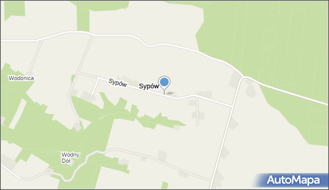 Sypów, Sypów, mapa Sypów