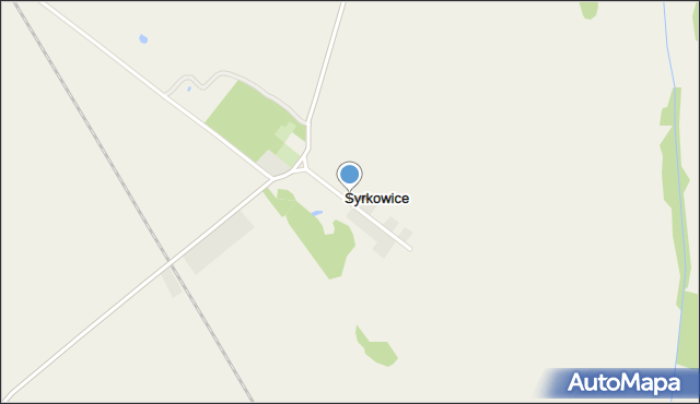 Syrkowice, Syrkowice, mapa Syrkowice