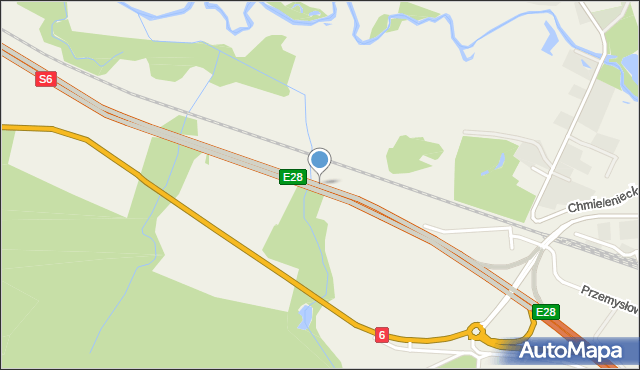 Bożepole Wielkie, Szczecińska, mapa Bożepole Wielkie