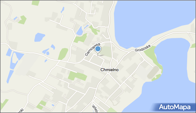 Chmielno powiat kartuski, Szotowskiego Józefa, ks., mapa Chmielno powiat kartuski