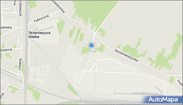 Dąbrowa Górnicza, Szklanych Domów, mapa Dąbrowa Górnicza