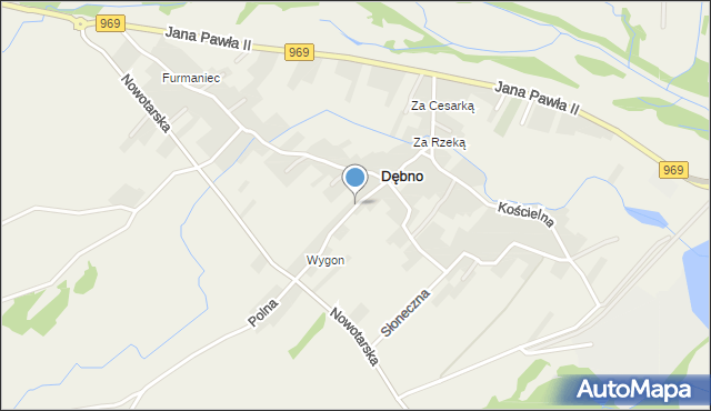 Dębno gmina Nowy Targ, Szkolna, mapa Dębno gmina Nowy Targ