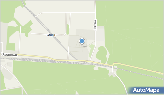 Grupa, Szarych Szeregów, mapa Grupa