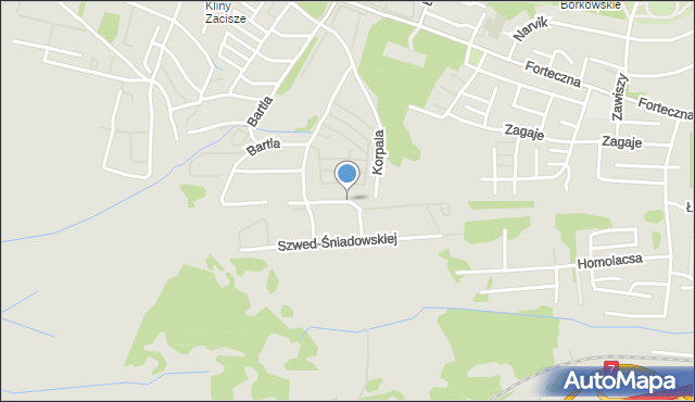 Kraków, Szwed-Śniadowskiej Anny, mapa Krakowa