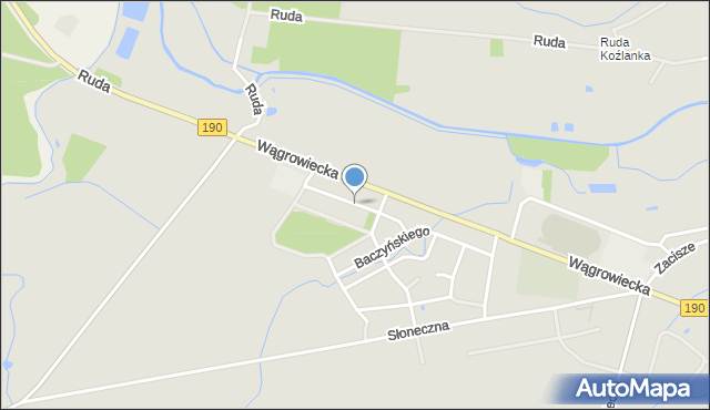 Mieścisko powiat wągrowiecki, Szarych Szeregów, mapa Mieścisko powiat wągrowiecki