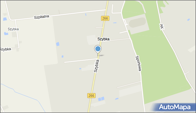 Radziejów, Szybka, mapa Radziejów