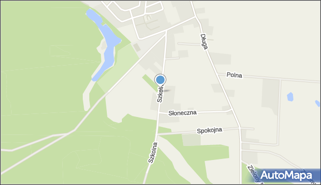 Siemirowice, Szkolna, mapa Siemirowice