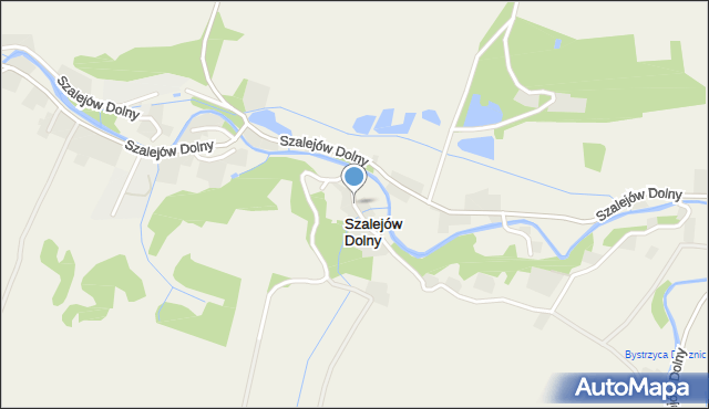 Szalejów Dolny, Szalejów Dolny, mapa Szalejów Dolny