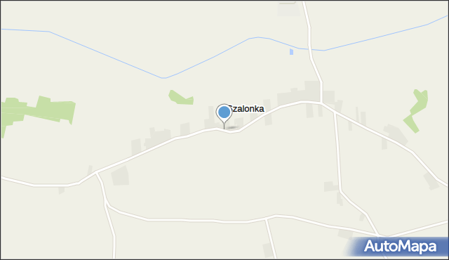 Szalonka, Szalonka, mapa Szalonka