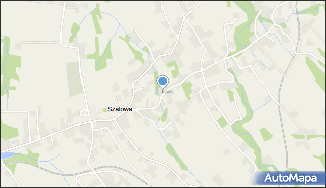 Szalowa, Szalowa, mapa Szalowa