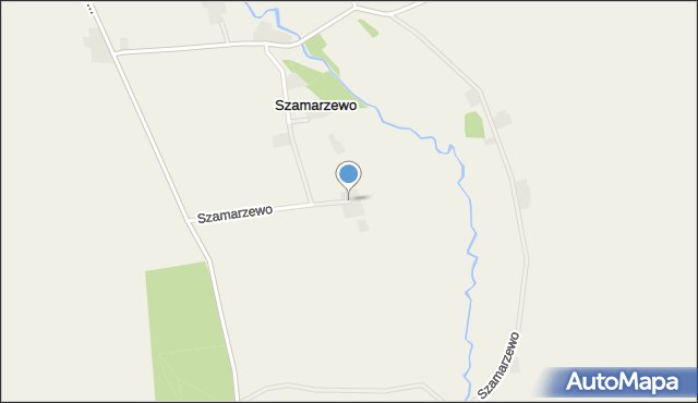 Szamarzewo, Szamarzewo, mapa Szamarzewo