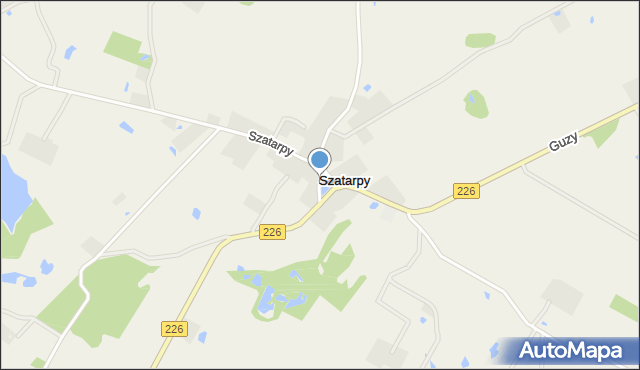 Szatarpy, Szatarpy, mapa Szatarpy