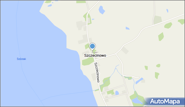 Szczecinowo, Szczecinowo, mapa Szczecinowo