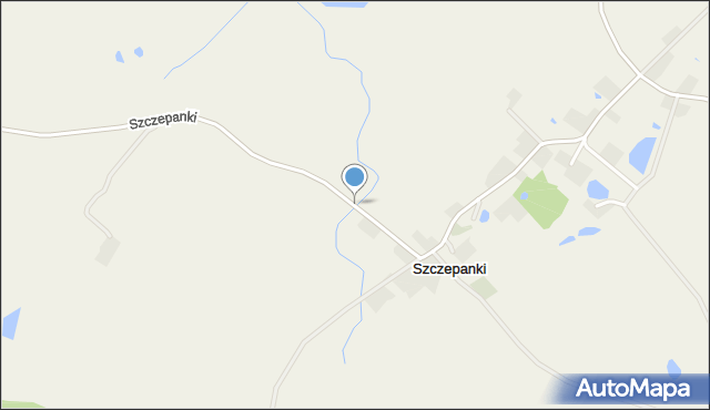 Szczepanki gmina Łasin, Szczepanki, mapa Szczepanki gmina Łasin