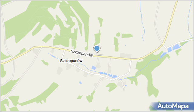 Szczepanów gmina Lubawka, Szczepanów, mapa Szczepanów gmina Lubawka