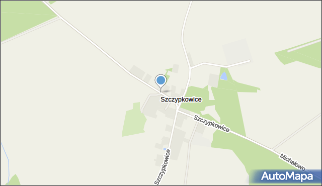 Szczypkowice, Szczypkowice, mapa Szczypkowice